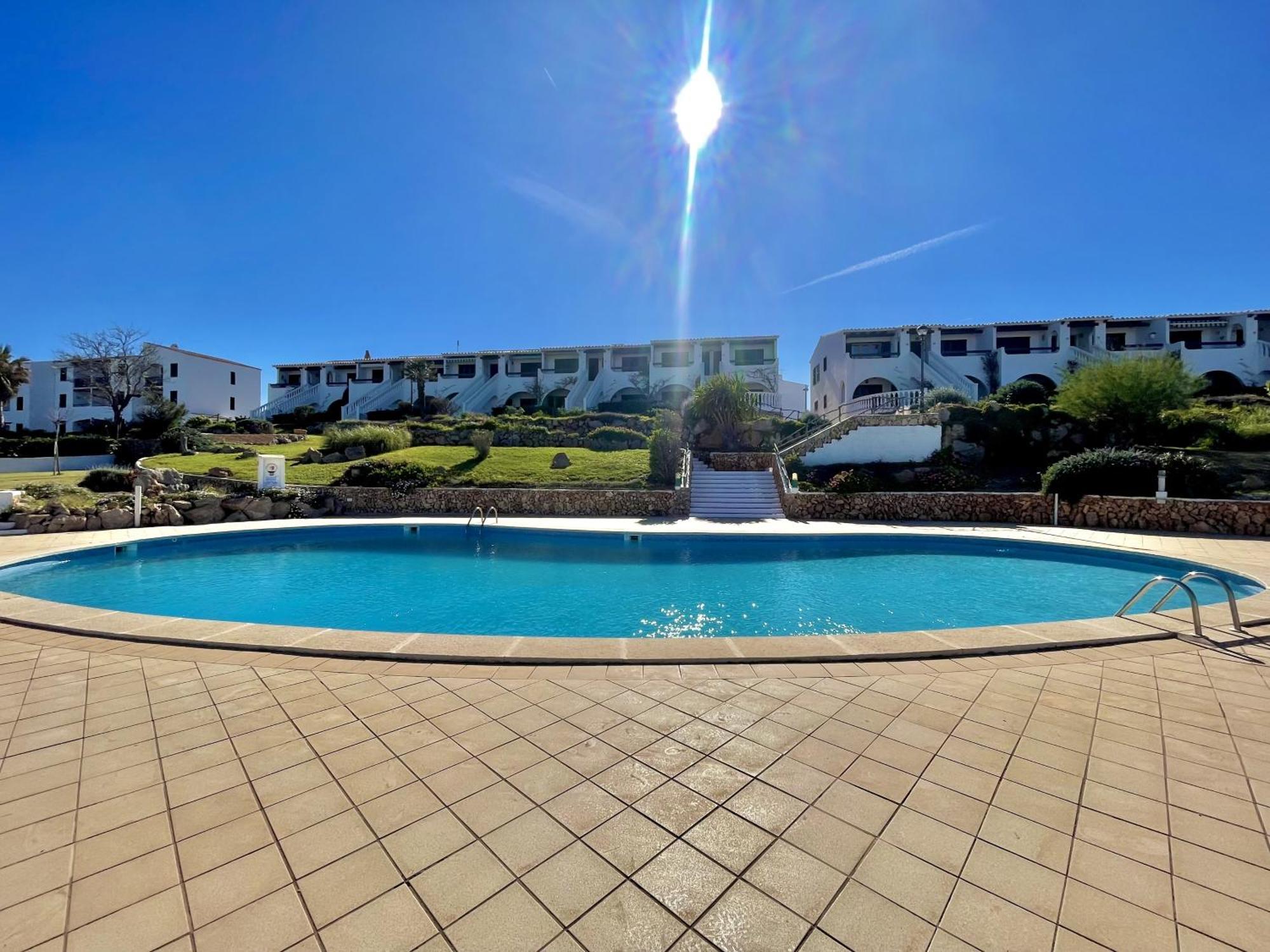 Mestral Apto En Planta Baja Con Piscina Arenal d'en Castell Exteriör bild